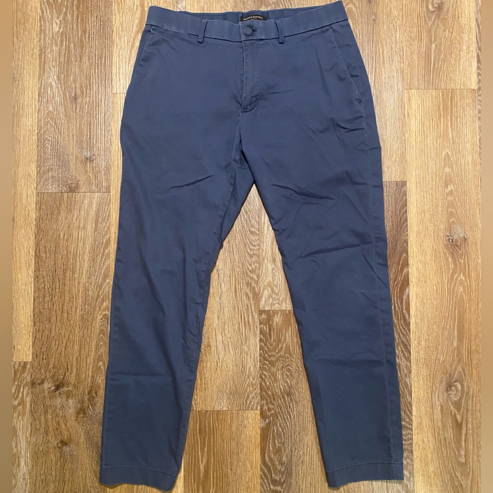 Banana Republic Broken In Slim Fit Stretch Chino 34x30